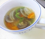 マッシュルームの野菜スープ